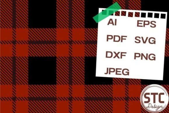 Deep Red Plaid Patterns: A Modern Vector Illustration for Creative Design