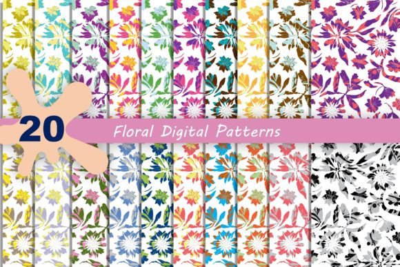 Floral Digital Patterns: A Resource for Creative Professionals