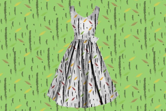 Flower with Leaf Seamless Patterns: A Versatile Design for Modern Creativity