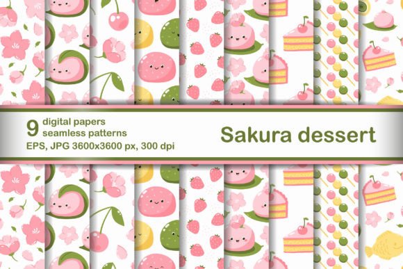 Sakura Dessert Patterns: A Delicate Blend of Tradition and Design