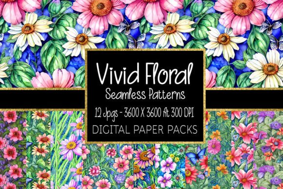 Vivid Floral Seamless Patterns: A Comprehensive Overview for Designers and Creators
